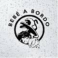 Vinilo Adhesivo BEBÉ A BORDO para Peugeot - Vinilo de Corte en Negro, Blanco y Más Colores - Fabricado en España, Resistente UV 07470