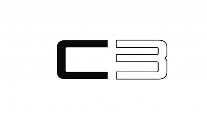  Vinilo Adhesivo Logotipo C3 de Citroën 9219
