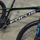 Decoración con vinilos adhesivos bicicleta MTB Focus Raven