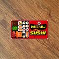  Vinilo adhesivo MENÚ SUSHI – Haz que todos lo vean antes de entrar 09466