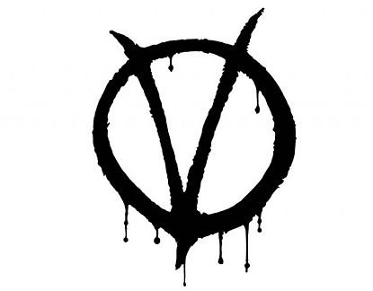  Vinilo Adhesivo V for Vendetta - 1a 02473