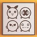  Colección de vinilos adhesivos manga Sugar Emoticons 04280