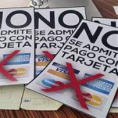 Sin Tarjeta, Solo Efectivo: Vinilos Adhesivos para Tiendas y Negocios de Hostelería