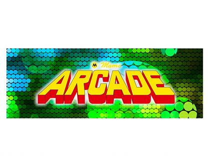  Adhesivo Decoración Recreativas MAME - vinilos bartop comprar - vinilos personalizados BARTOP ARCADE 04041