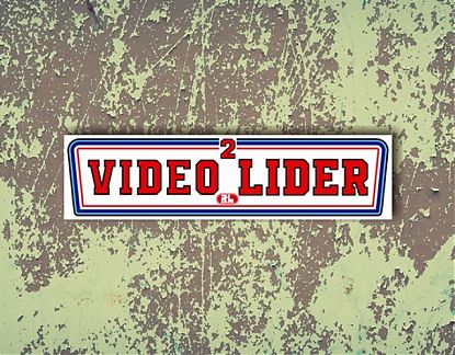  VIDEO LIDER- Reproducción marquesina decoración muebles arcade- BARTOP - vinilos adhesivos arcade- BARTOP - VIDEO LIDER 07607