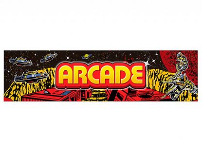  Impresión en vinilo adhesivo decoración marquesina BARTOP - Arcade 05188