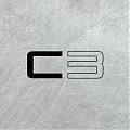  Vinilo Adhesivo Logotipo C3 de Citroën 9219