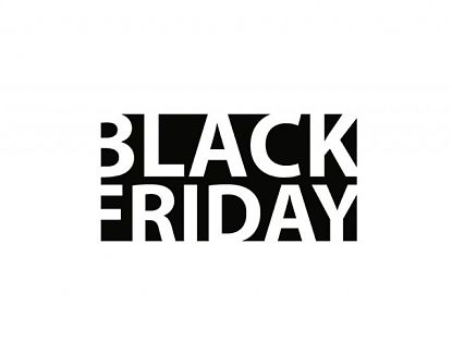  VIERNES NEGRO - BLACK FRIDAY - Vinilo Escaparate Black Friday - Viernes Negro 07348