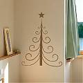  Vinilo Decoración Fiestas Navidad Árbol de Navidad 16 02520