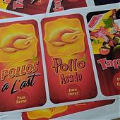 Y terminamos la serie de vinilos decorativos para llevar: Pollo asado, pollos a l'ast y tapas
