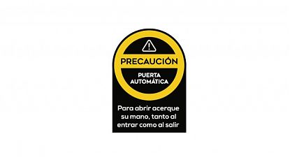  Vinilo Adhesivo Circular para Puertas Automáticas: Seguridad y Visibilidad Mejoradas 09323