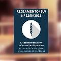  Pegatina para bares y restaurantes Reglamento (UE) n° 1169/2011 de información al consumidor 05071