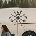 Vinilo decorativos autocaravanas y furgonetas Cámper 