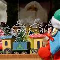  Vinilos decorativos con adornos navideños para escaparates y cristales 06639