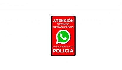  Vinilo Adhesivo de Seguridad para Vecinos Organizados: Más que un aviso, una declaración de intenciones 09751