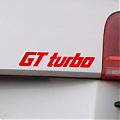  Pegatinas automóviles en vinilo adhesivo Turbo 3 04225