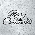  Pegatinas de Navidad Decorativas Merry Christmas (Feliz Navidad) - Vinilos decorativos de Navidad para Ventanas, Escaparates, Negocios, Hogar 07479