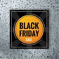  Pegatinas Black Friday, carteles impresos sobre vinilo adhesivo especial para escaparates promoción del BLACK FRIDAY - Varios tamaños 07325