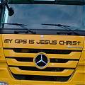  Vinilo Decorativo My GPS is Jesus Christ 01523