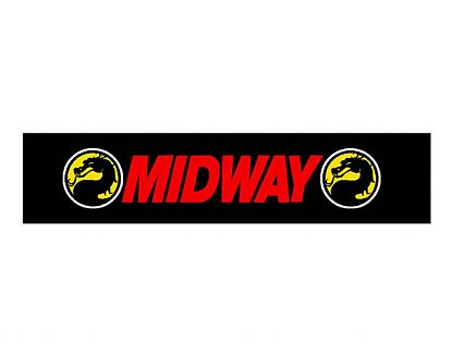  Marquesina impresa sobre vinilo adhesivo Midway - vinilos personalizados BARTOP - vinilos para maquina arcade 04201