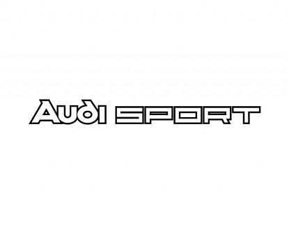  Vinilo Adhesivo Audi Sport - Compatible con Capó, Puertas y Luneta Trasera - Resistente UV para Uso Exterior en Automoción 06071