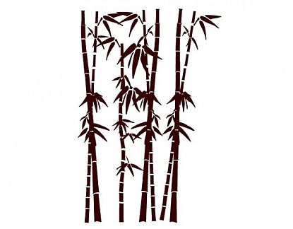  Vinilo decorativos Bosque de Bambú 01376