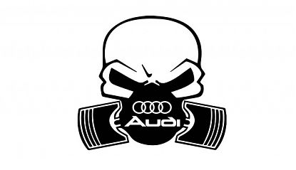  Adhesivos Audi - Insignias y emblemas tuning para coches Audi - Compra stickers audi  - Pegatinas en vinilo autoadhesivo - Audi 08218