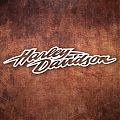  HARLEY DAVIDSON - Vinilo decorativo de corte - Decoraciones motos Harley Davidson 07615