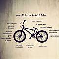  Vinilos Textos y Frases Beneficios de la bicicleta - vinilos para pared 02749
