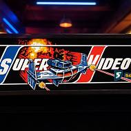 Marquesina Arcade Road Blasters Super Video - Vinilo Decorativo Estilo SEGA Sonic 010044