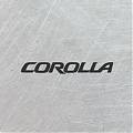  Vinilo Adhesivo Logotipo TOYOTA COROLLA - Vinilo de Corte con Protección UV - Diseñado para Capó y Laterales 09271