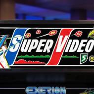 Vinilo Adhesivo para Marquesina Exerion Super Video de SEGA Sonic - Restauración Arcade Egasonic 010042
