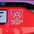  VW Motorsport - Pegatinas de Coches - pegatina logo Volkswagen motorsport - Pegatina VW MOTORSPORT pequeño, grande 08265