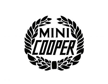  Vinilo de corte decoración automóviles Mini Cooper 04377