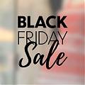  BLACK FRIDAY SALE - Vinilo adhesivo especial para escaparates de tiendas y comercios 07920
