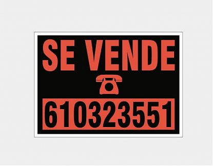  Carteles inmobiliarias baratos en vinilo adhesivo, venta de casas 05288