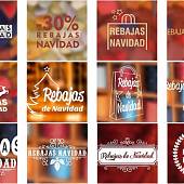 Promociona como nunca las Rebajas de Navidad de tu tienda con vinilos decorativos