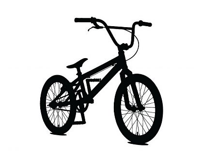  Vinilo decoración de paredes Bicicleta BMX 04509