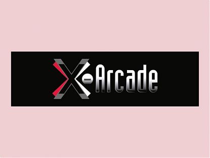  Vinilo Adhesivo X-ARCADE: Impreso para Marquesinas Arcade BARTOP, Ideal para Marquesinas Retroiluminadas 06447