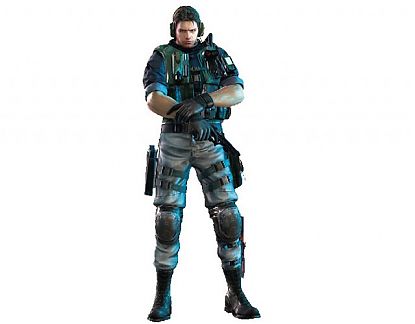  Sticker troquelado Adhesivo Chris - Resident Evil 02050