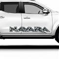  Pegatina de vinilo NISSAN NAVARA  - decoraciones vehículos NISSAN NAVARA - pegatinas coches personalizadas 08070