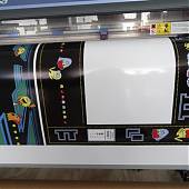 Diseño Artes finales para recreativa Pac-Man clásica: marquesina, pantalla (bezel) y panel de control
