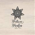  Vinilo adhesivo navideño con texto y estrella especia para pegar en cristales, escaparates y paredes 08468