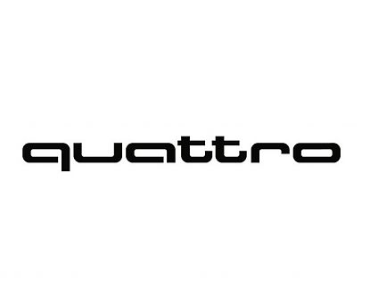  Vinilo adhesivo Audi Quattro  - pegatina, adhesivo, vinilo adhesivo, decals 04243