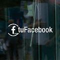  Vinilo adhesivo para negocios Facebook 06004