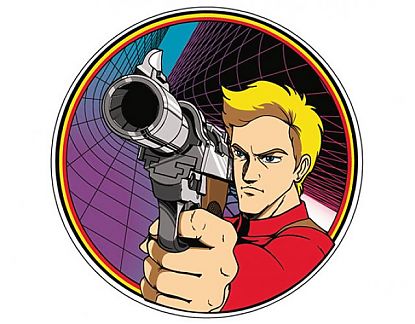  Sticker de Vinilo Máquina Recreativa Rolling Thunder! 0388