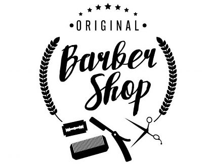  Decorar barberías con vinilos adhesivos Original Barber Shop 04929