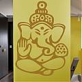  Vinilo Decorativo Oriental Ganesha 02013