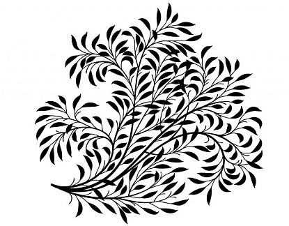  Vinilo Decorativo Floral para decoración de interiores 01846