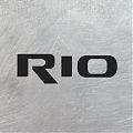  Vinilo adhesivo con el nuevo logotipo de KIA RIO - Pegatinas para coche exterior KIA RIO 08571